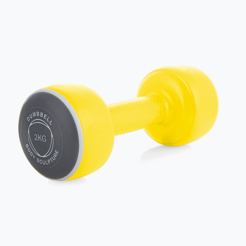 Vinylové činky Body Sculpture Smart Bw 108D yellow 3