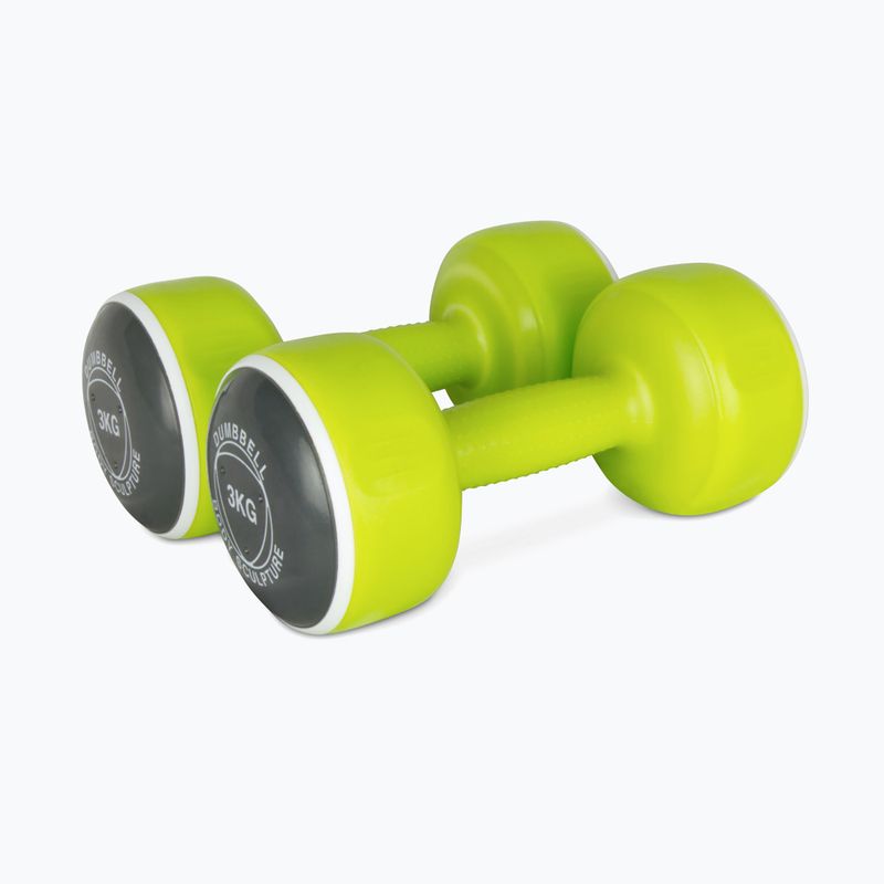 Vinylové činky Body Sculpture Smart Bw 108D lime 2