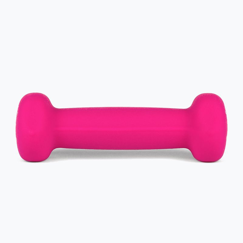 Gumová činka Body Sculpture BW 513 z PVC 1 kg pink 2