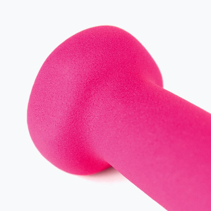 Gumová činka Body Sculpture BW 513 z PVC 1 kg pink 6