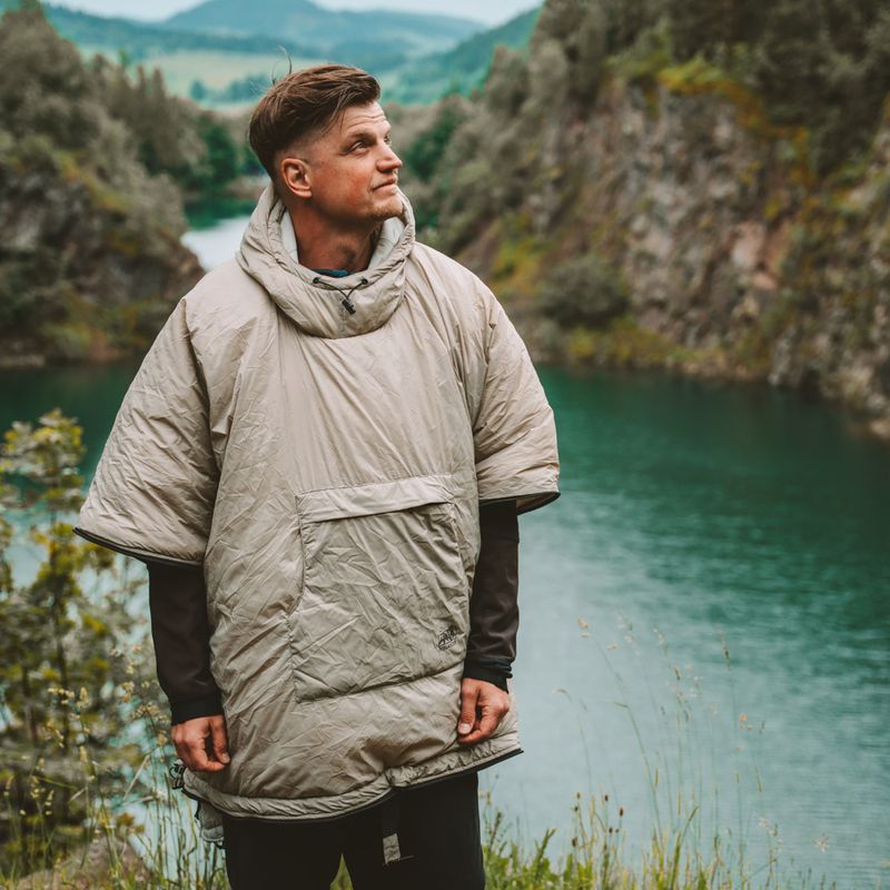 Ponczo OFFLANDER zateplené voděodolné šedé 8
