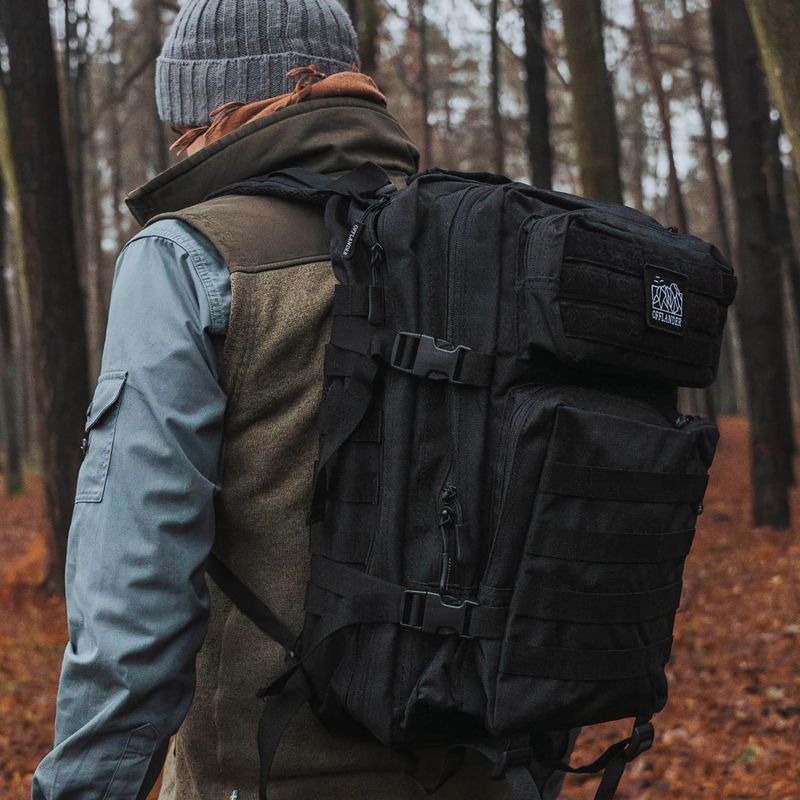 Turistický batoh OFFLANDER Survival 43 l black 8