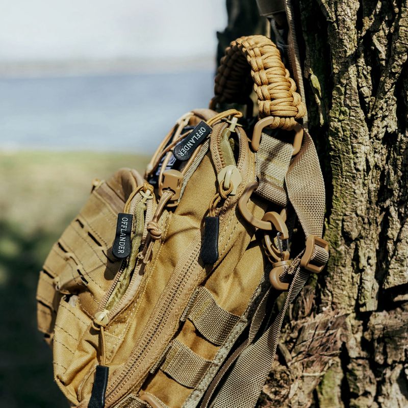 Taktická kapsa OFFLANDER Tactic 5 l khaki 8