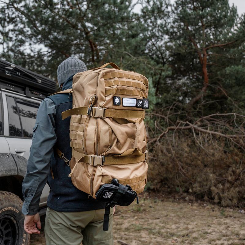 Turistický batoh OFFLANDER Offroad Bag 3w1 54 l khaki 6