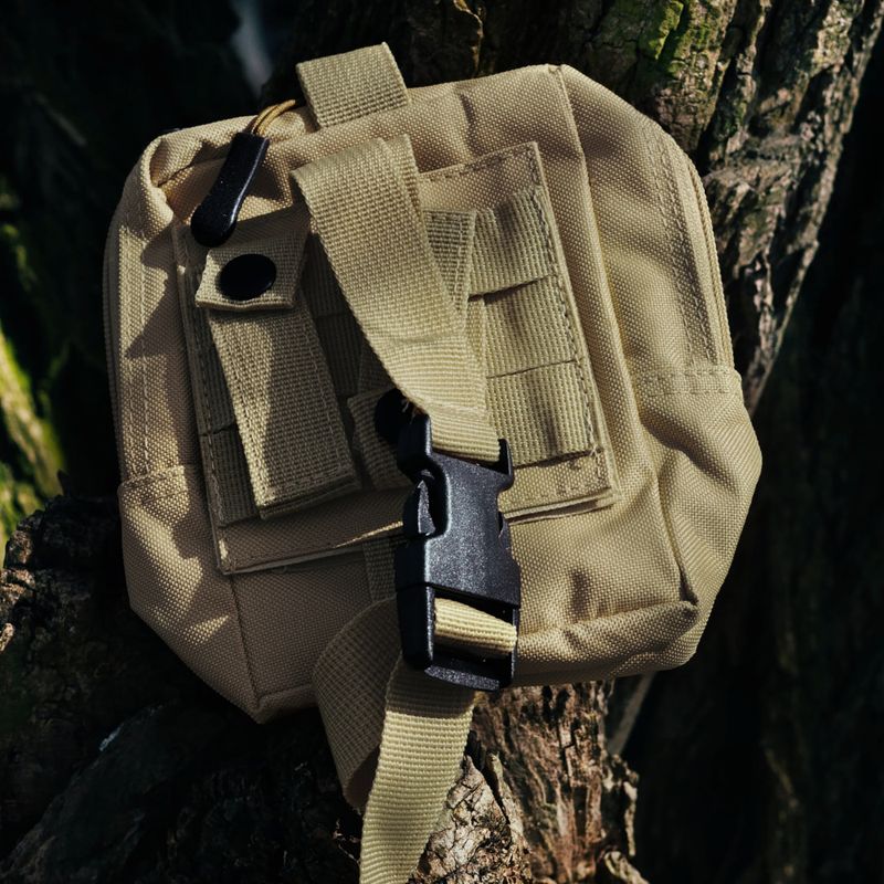 Taktická kapsa OFFLANDER Molle 1 l khaki 9