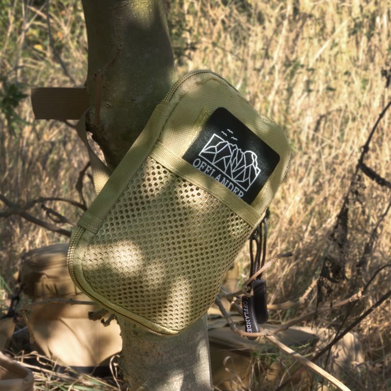 Taktická kapsa OFFLANDER Molle 0,3 l khaki 9