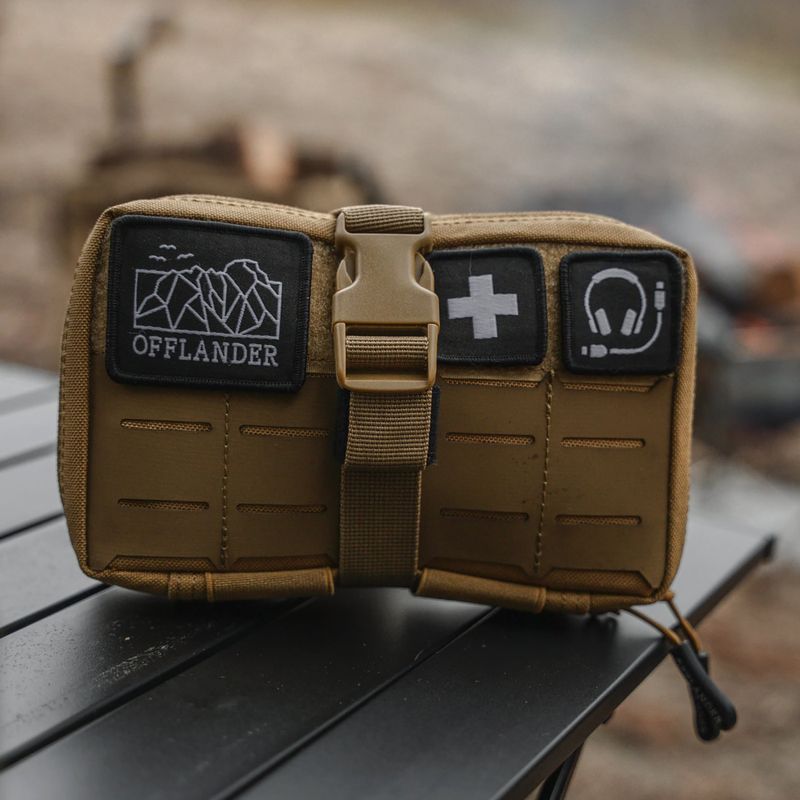 Taktická kapsa OFFLANDER Molle Powerbank 1 l khaki 4