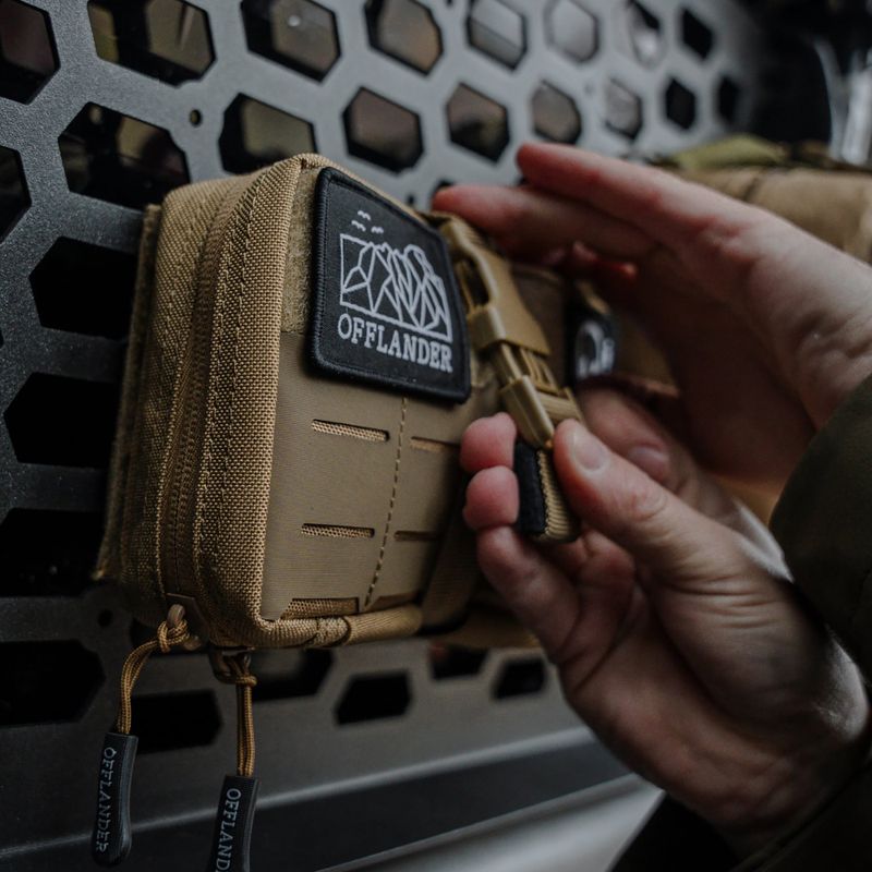 Taktická kapsa OFFLANDER Molle Powerbank 1 l khaki 7