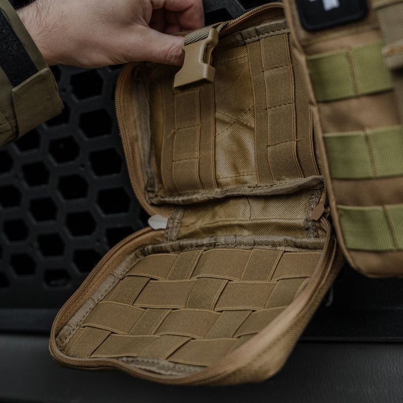 Taktická kapsa OFFLANDER Molle Powerbank 1 l khaki 8