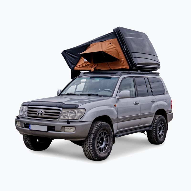 Střešní stan pro 2 osoby OFFLANDER Fold 2 Grizzly beige/brown 5