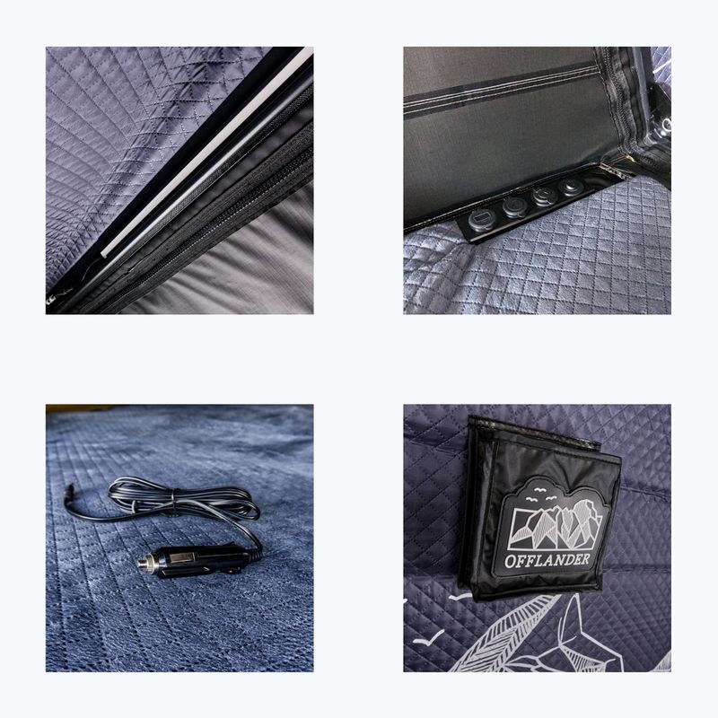 Střešní stan pro 2 osoby OFFLANDER Fold 2 sand 8