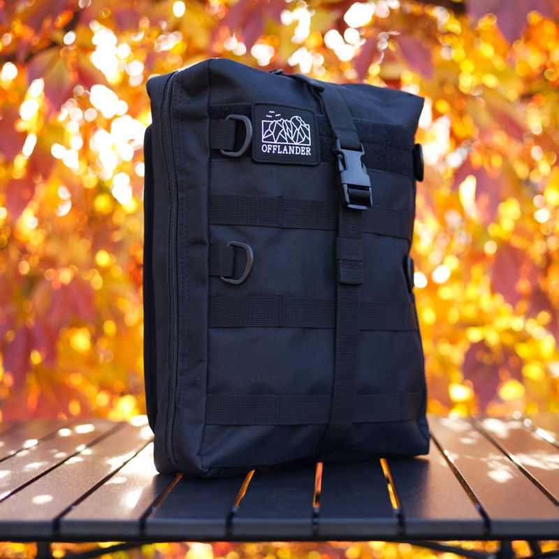 Taktická kapsa OFFLANDER Molle L 10 l Black 4