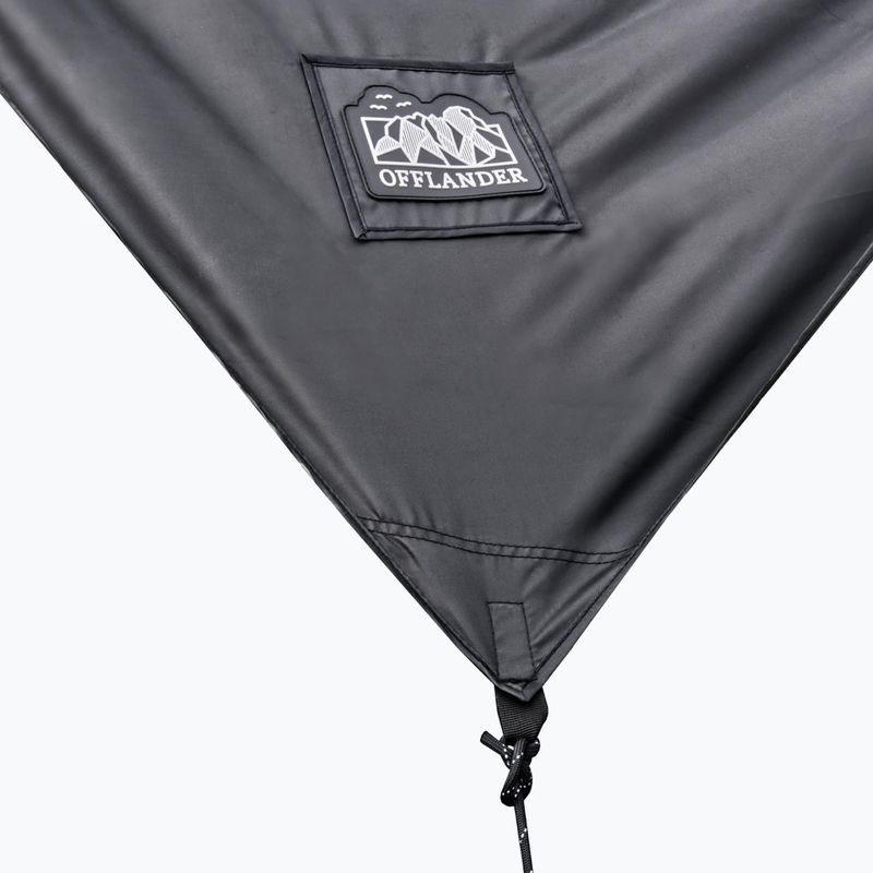Předsíň ke stanu OFFLANDER Fold 4 do namiotu black 3