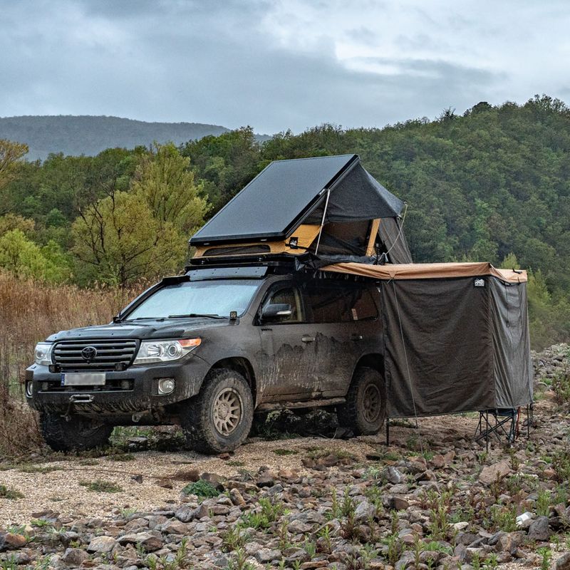 Turistická sprchová kabina Offlander Do Markizy black 11