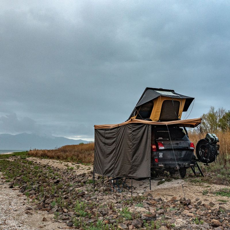 Turistická sprchová kabina Offlander Do Markizy black 12