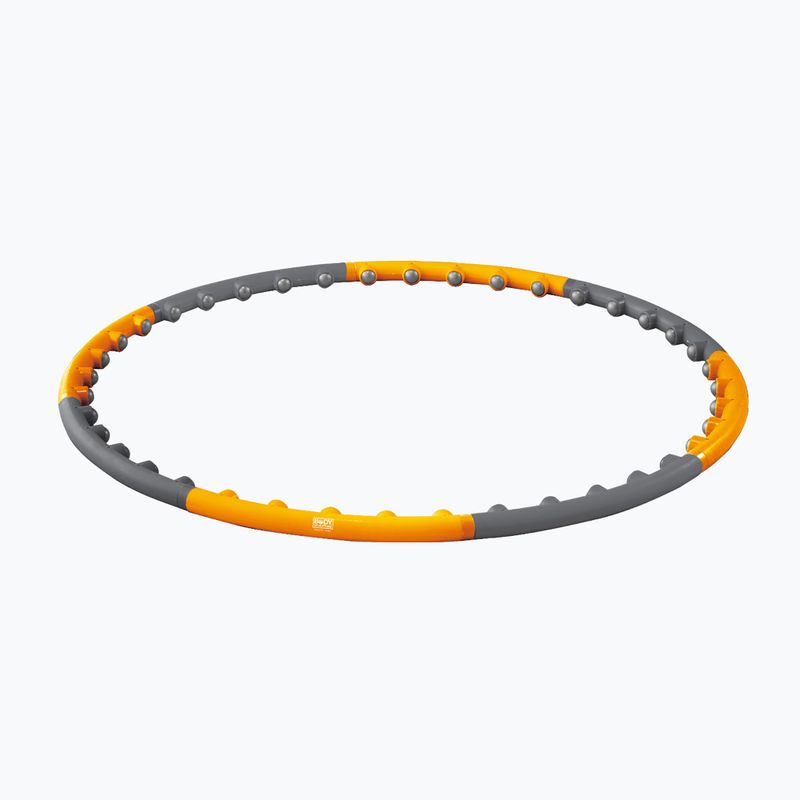 Hula hoop s závažím Body Sculpture Bb 6430 1.2 Kg grey/orange 2