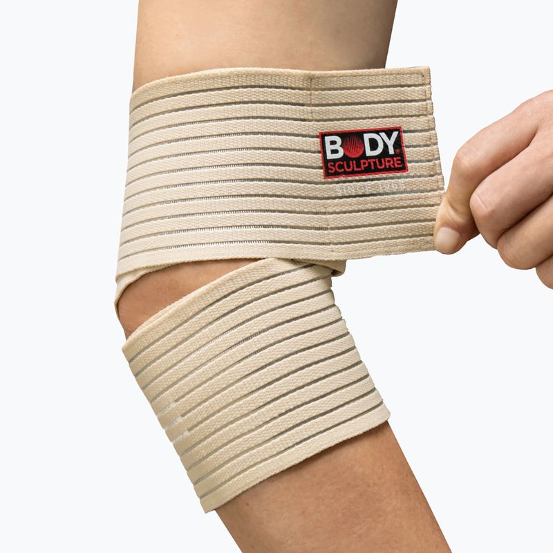 Elastická bandáž na loket Body Sculpture BNS 031 Beige 4