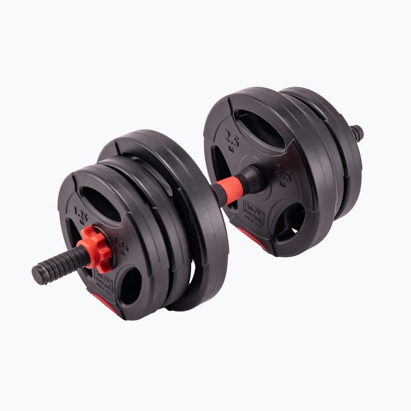 Nastavitelná činka Body Sculpture Bw 752H 10 kg black 2