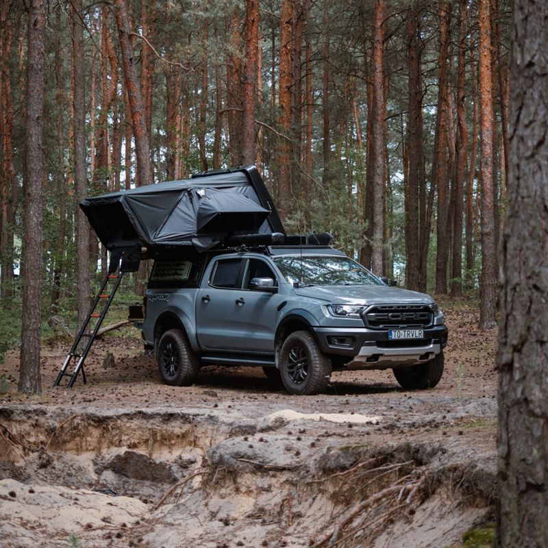 Střešní stan pro 2 osoby OFFLANDER Fold 2 Wolf gray 12