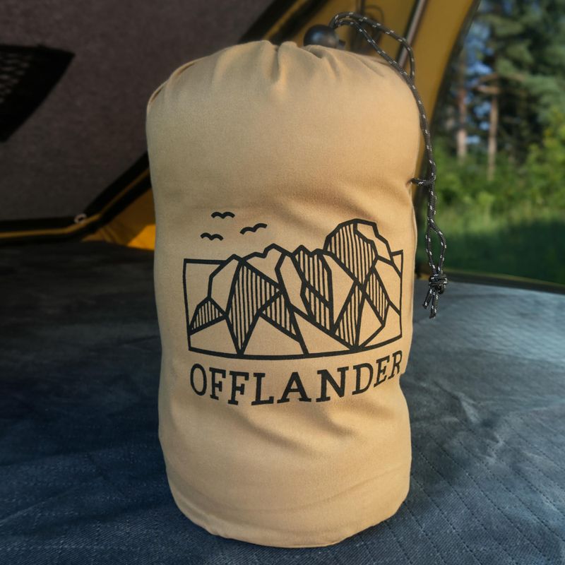 Cestovní polštářek OFFLANDER Pillow sand 5