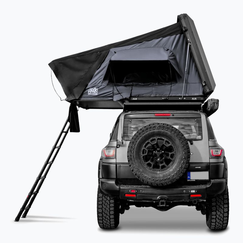 Střešní stan pro 2 osoby OFFLANDER Fold Y 150 black 5