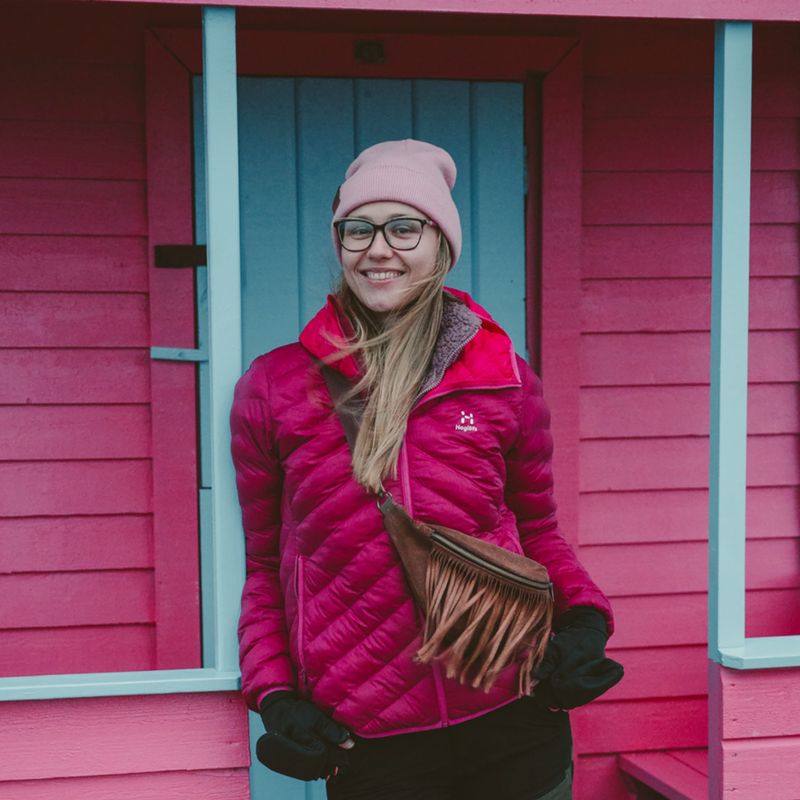 Zimní čepice Offlander Off_Cacc_60 pink 2