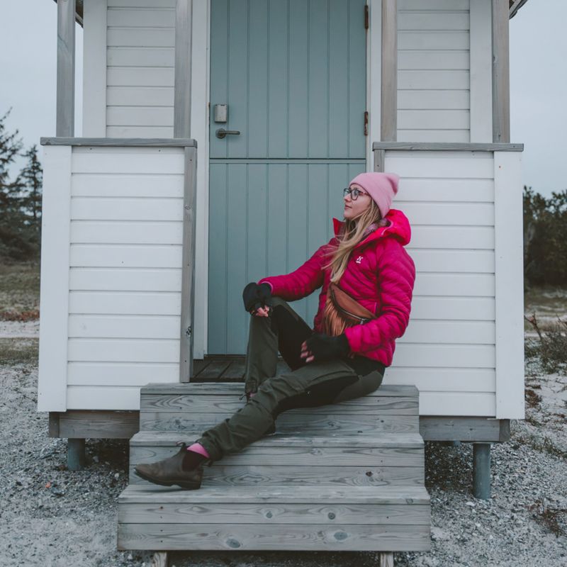 Zimní čepice Offlander Off_Cacc_60 pink 3