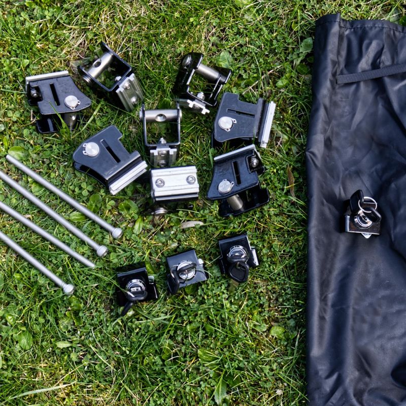 Montážní držák OFFLANDER Anti-Theft Roof Tent Brackets 4 pack black 9