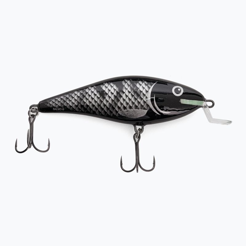 Wobbler Salmo Executor black shadow Shallow Runner QEX104