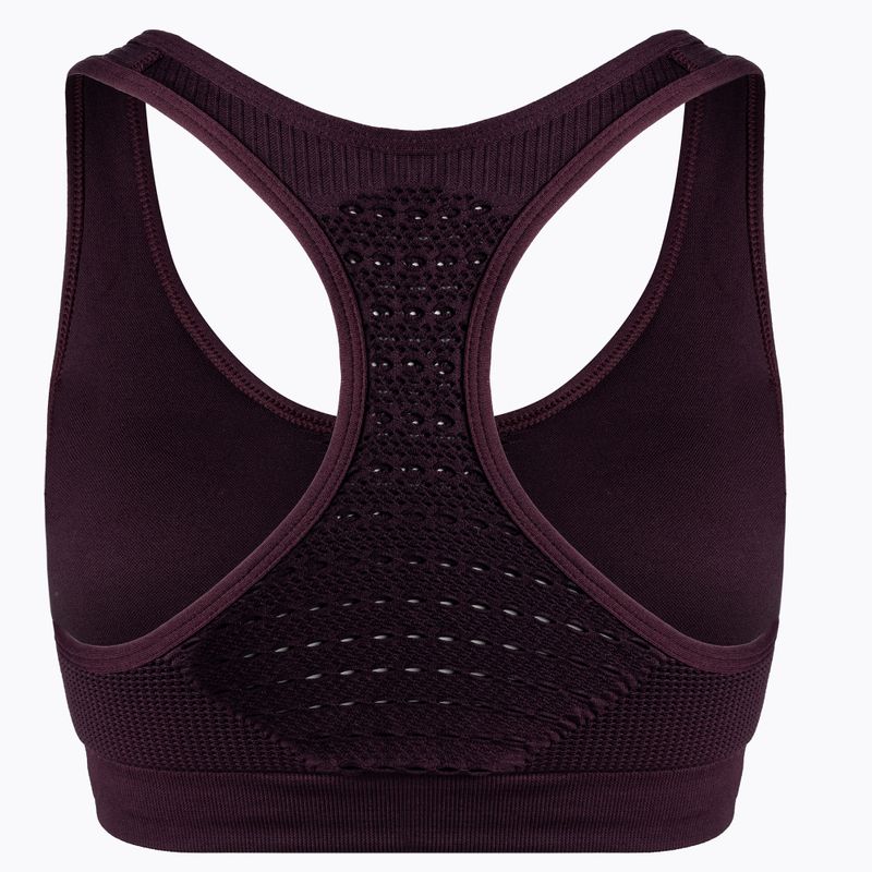 Biustonosz fitness Carpatree Phase Seamless vínová CP-PSB-BU 2