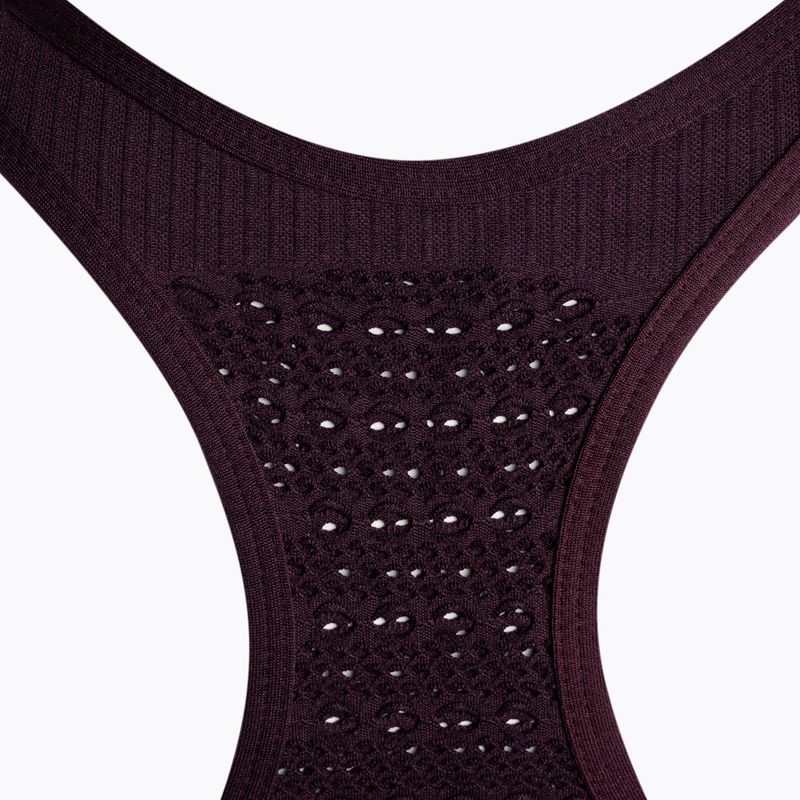 Biustonosz fitness Carpatree Phase Seamless vínová CP-PSB-BU 4