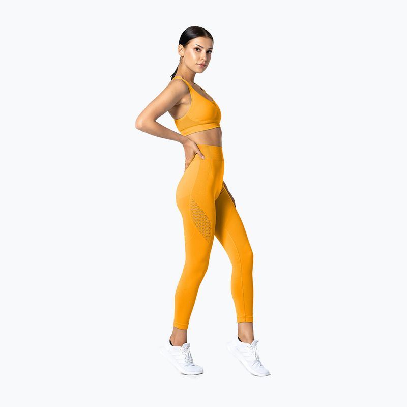 Carpatree Phase Seamless yellow fitness podprsenka CP-PSB-GY 5