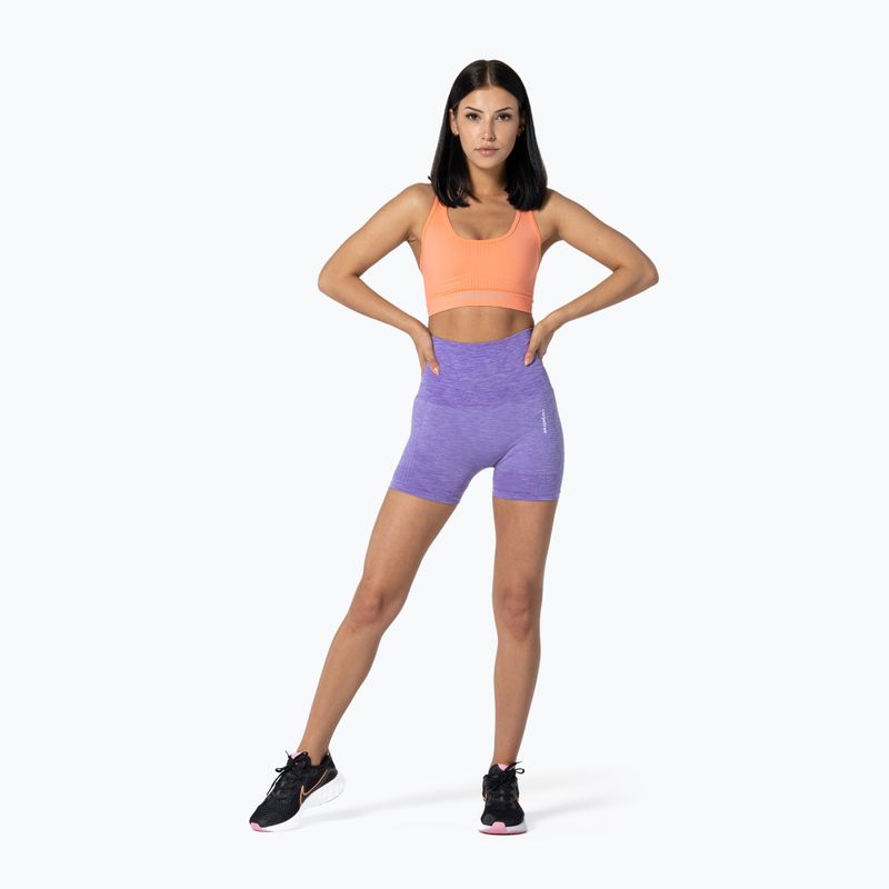 Dámské bezešvé šortky Carpatree Seamless Model One fialové SSOC-C 4