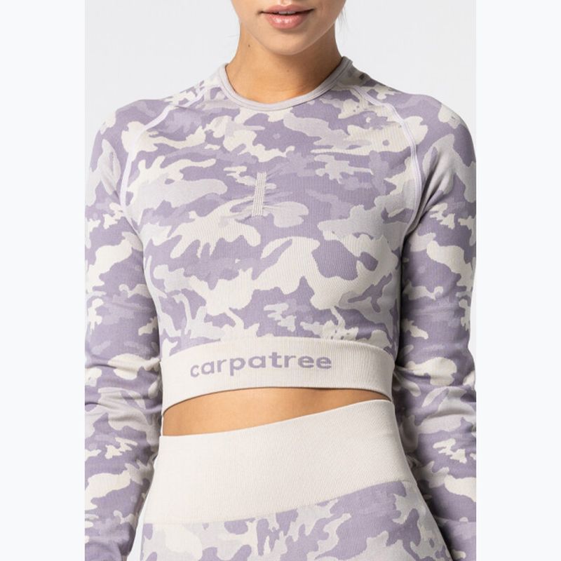 Dámský fitness top Carpatree Camo Seamless purple 4