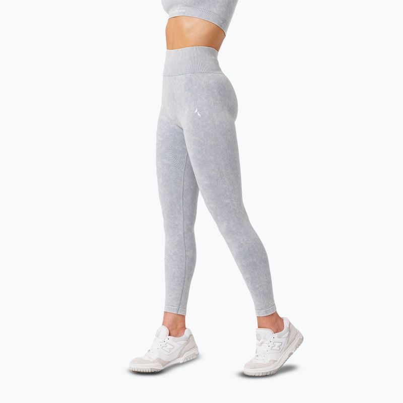 Dámské tréninkové legíny Carpatree Yasmine Seamless blue stone wash 5