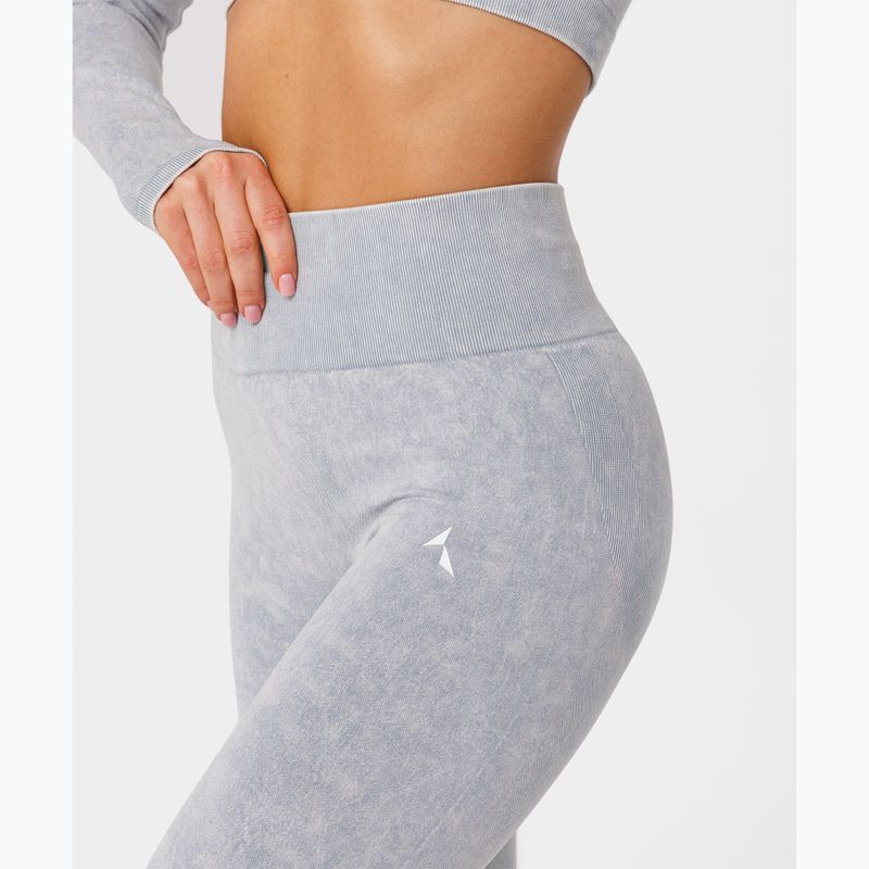 Dámské tréninkové legíny Carpatree Yasmine Seamless blue stone wash 6