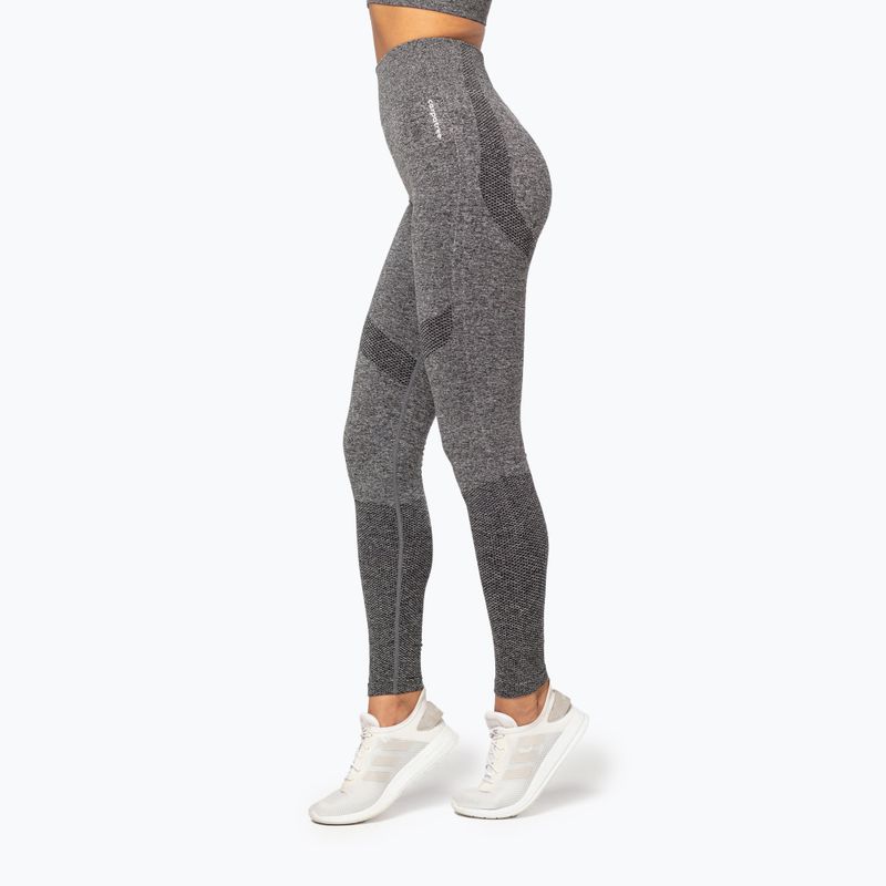 Dámské sportovní legíny  Carpatree Vibe Seamless grey/melange 3