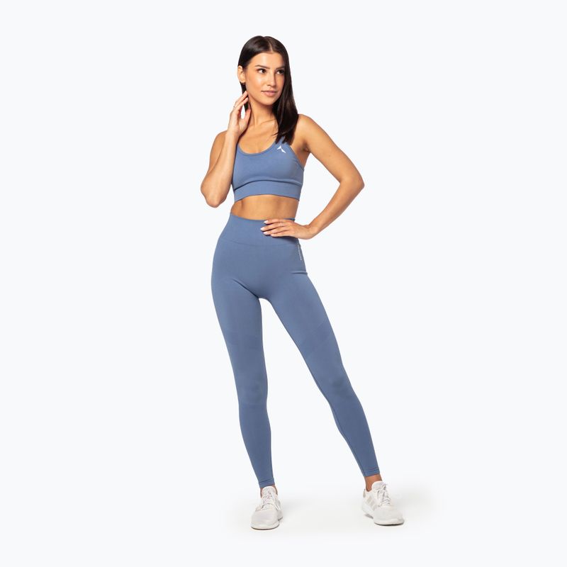 Fitness podprsenka Carpatree Vibe Seamless blue 2