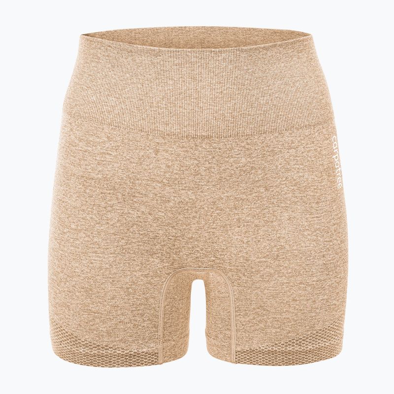 Dámské krátké legíny  Carpatree Vibe Seamless beige melange 5