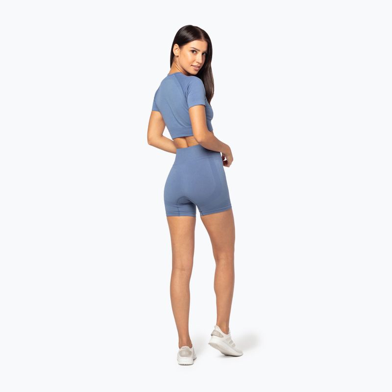 Dámské krátké legíny  Carpatree Vibe Seamless blue 2