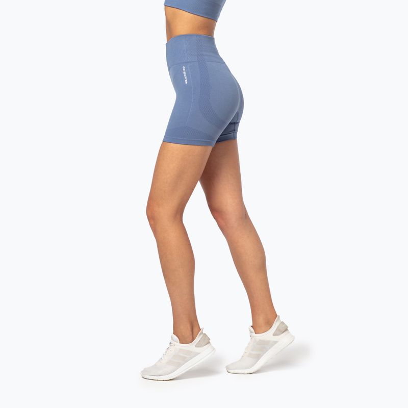 Dámské krátké legíny  Carpatree Vibe Seamless blue 3