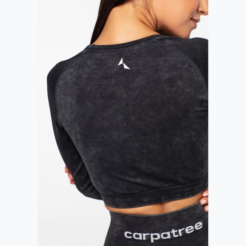 Dámský tréninkový top Carpatree Yasmine Seamless Longsleeves black 4