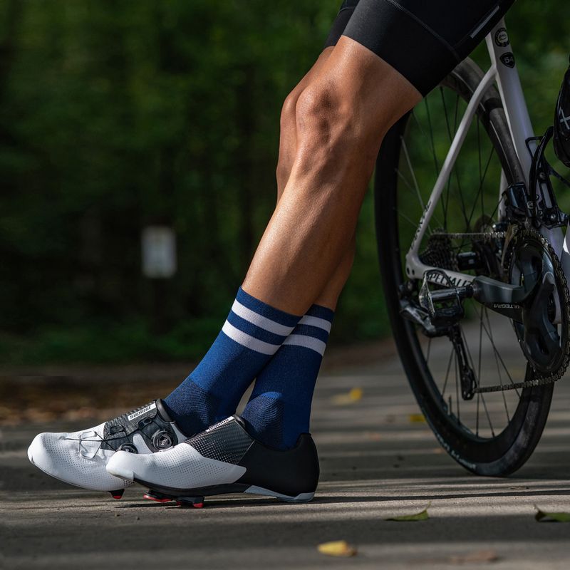 LUXA Night cyklistické ponožky námořnická modř LUAMSNNS 5