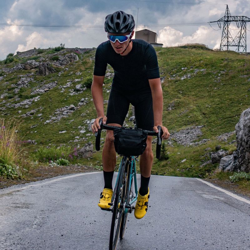 LUXA Coffee Ride cyklistické ponožky černé LAM21SCRBS1 7