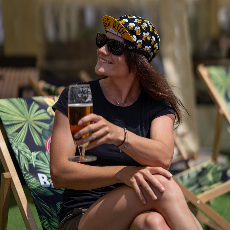 LUXA Beer Ride baseballová čepice černá LULOCKBRB 2