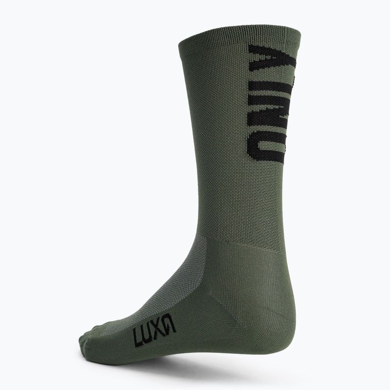 Cyklistické ponožky LUXA Only Gravel green LAM21SOGK1S 4