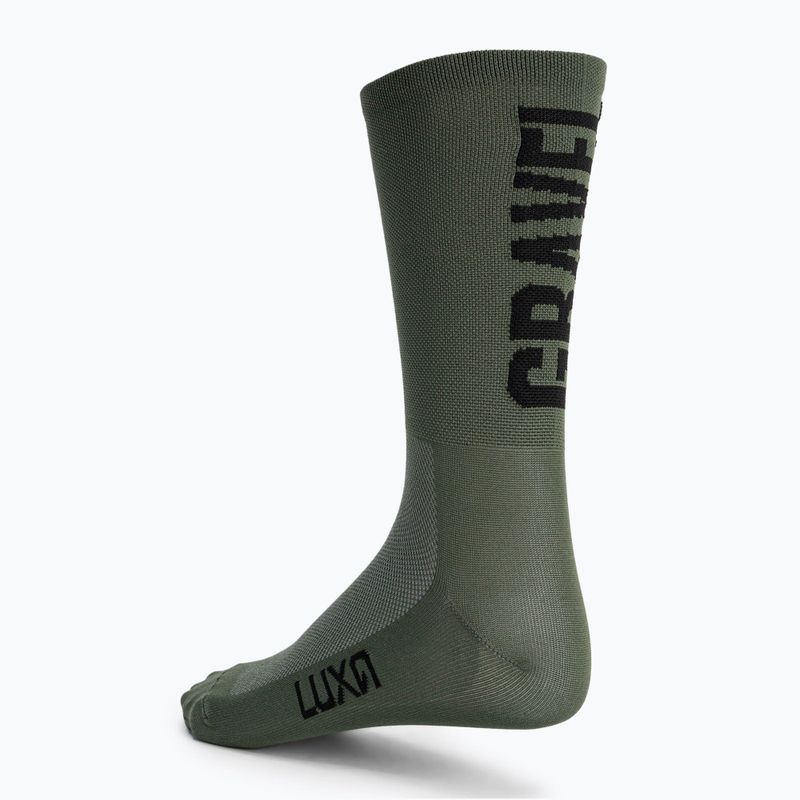 Cyklistické ponožky LUXA Only Gravel green LAM21SOGK1S 5