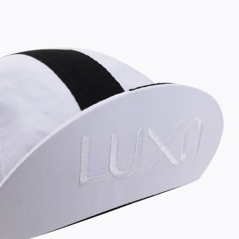 LUXA Classic Stripe baseballová čepice bílo-černá LULOCKCSW 9