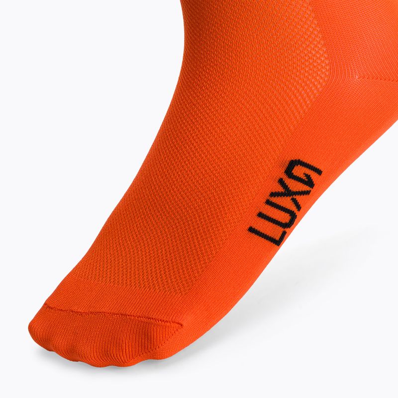 LUXA Only Gravel cyklistické ponožky oranžové LAM21SOGO1S 6