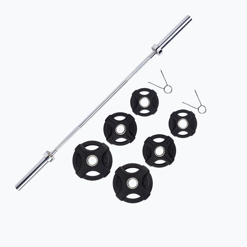 Posilovací sada Gipara Iron Pump Set 29,5 kg černá 8885 4